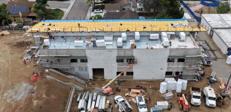 Aerial WPMS Building H